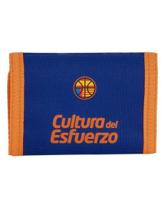 Portfel Valencia Basket Niebieski Pomarańczowy