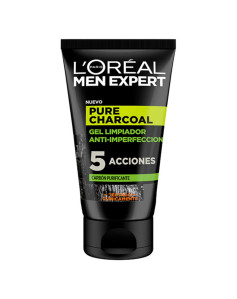 Facial Cleansing Gel Pure Charcoal L'Oreal Make Up 107 (100 ml)