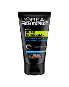 Facial Exfoliator Pure Charcoal L'Oreal Make Up Men Expert (100