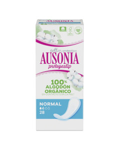 Normal panty liner ORGANIC Ausonia Ausonia Organic (28 uds)