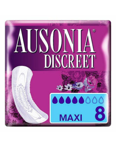 Compresses pour Incontinence DISCREET mAXI Ausonia Discreet (8