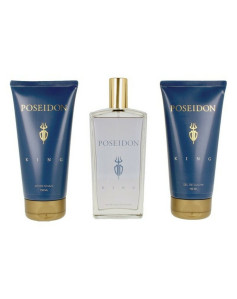 Men's Perfume Set The King Poseidon EDT (3 pcs) (3 pcs)