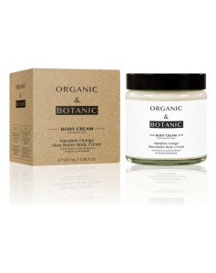 Moisturising Body Cream Organic & Botanic OBMOBC Tangerine 100