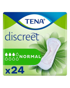 Incontinence Sanitary Pad Discreet Normal Tena (24 uds)