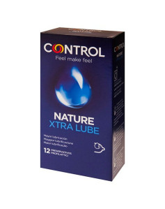 Prezerwatywy Control Nature Extra Lube (12 uds)