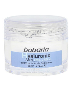 Crème Hydratante pour le Visage Babaria Acide Hyaluronique (50