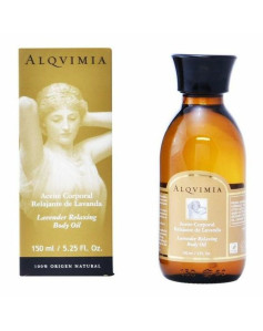 Relaxing Body Oil Lavender Oil Alqvimia (150 ml)