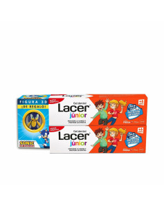 Toothpaste Lacer Junior 75 ml Strawberry 2 Units