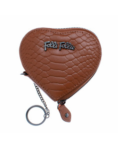 Purse Folli Follie WA14P025WK Brown Leather (11 x 11 x cm)