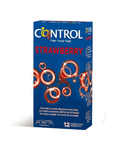 Kondome Control 43224 Erdbeere (12 uds)