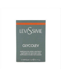 Body Cream Levissime Ampollas Glycolev (6 x 3 ml)