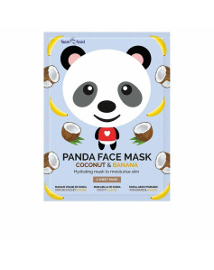 Moisturizing Facial Mask 7th Heaven Animal Panda Coconut Banana