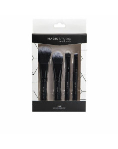 Set of Make-up Brushes Magic Studio 890Z 4 Pieces (4 pcs)