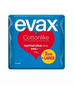 Normal sanitary pads without wings Evax Cotton Like Plus (14