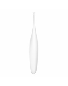 Gekrümmter Klitorisvibrator Satisfyer Weiß (17 x 3 cm)