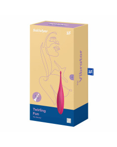 Gekrümmter Klitorisvibrator Satisfyer Magenta (17 x 3 cm)