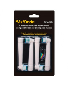 Ersatz für Elektrozahnbürste Mx Onda MX-90 Weiß