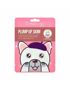 Facial Mask The Crème Shop Plump Up French Bulldog (25 g)