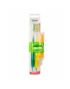 Toothbrush Lacer Technic Medio (3 Pieces) (2 Units)