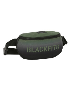 Saszetka na pasku BlackFit8 Gradient Czarny Zielony wojskowy