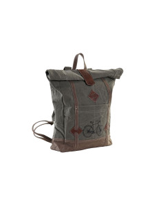 Casual Backpack DKD Home Decor Canvas 44 x 12 x 49 cm Grey Brown