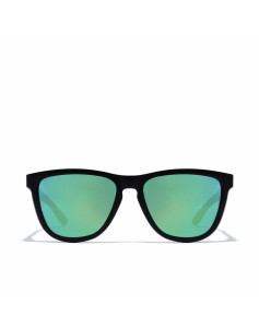 Unisex-Sonnenbrille Hawkers One Raw Schwarz Smaragdgrün (Ø 54,8