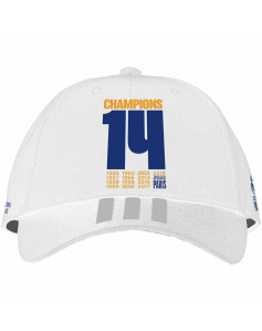 Casquette de Sport Adidas Real Madrid UCL Champions Blanc