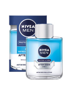 Aftershave Lotion Nivea Men Protect & Care 100 ml 2-in-1
