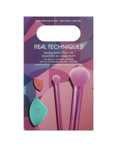 Set of Make-up Brushes Real Techniques Feeling Festive Face 4
