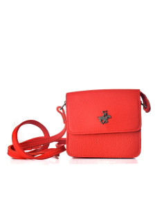 Damen Handtasche Beverly Hills Polo Club 2026-RED Rot 12 x 12 x