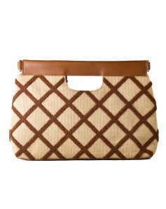 Women's Handbag Laura Ashley VALETTA-QUILTED-TAN Brown 30 x 20