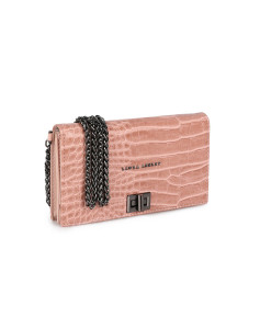 Women's Handbag Laura Ashley DUTHIE-CROCO-POWDER Pink 19 x 11 x