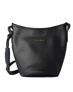 Damen Handtasche Laura Ashley LOXFORD-BLACK Schwarz 21 x 24 x