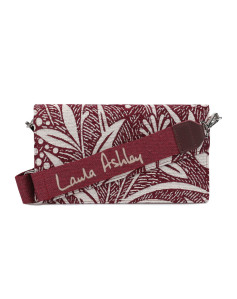 Damen Handtasche Laura Ashley CRESTON-FLOWER-CLARET-RED Grau 24