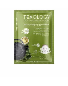 Gesichtsmaske Teaology Hals Grüner Tee Reinigende 21 ml