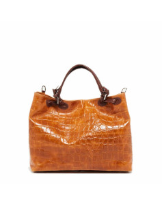 Women's Handbag Ábaco AS221LIVIAU006 Brown 39 x 32 x 14 cm