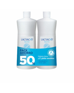 Hautschützendes Badegel Lactacyd Derma 2 x 1 L Empfindliche Haut