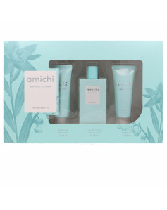 Set de Parfum Femme Amichi Sensual Flower 3 Pièces