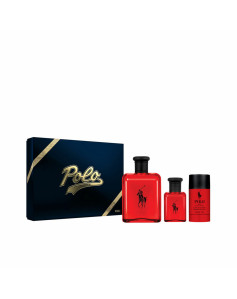 Set de Parfum Homme Ralph Lauren Polo Red 3 Pièces