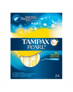Pack of Tampons Pearl Regular Tampax Tampax Pearl (24 uds) 24