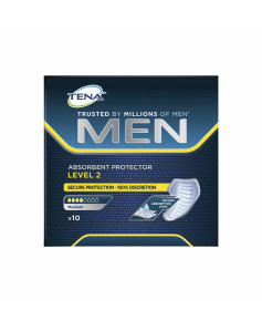 Normal sanitary pads without wings Tena Tena Men Level 10 Units