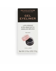 Eyeliner Revolution Make Up Gel Eyeliner Gel Black 3 g