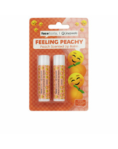 Baume à lèvres Face Facts Feeling Peachy Pêche 2 Unités 4,25 g