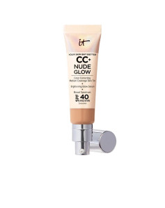 Crème Make-up Base It Cosmetics CC+ Nude Glow Medium Tan Spf 40