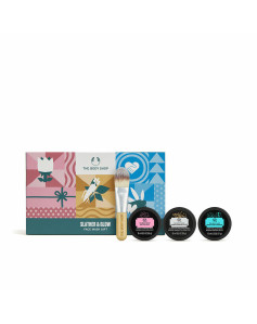 Cosmetic Set The Body Shop Slather & Glow 4 Pieces