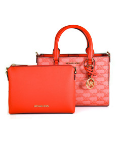 Women's Handbag Michael Kors CHARLOTE Red 27 x 16 x 10 cm