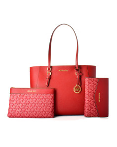 Women's Handbag Michael Kors CHARLOTTE Red 34 x 27 x 11 cm