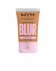 Fluid Makeup Basis NYX Bare With Me Blur Nº 08 Golden light 30
