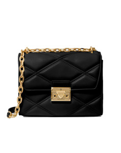 Women's Handbag Michael Kors Serena Black 24 x 17 x 8 cm