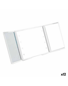 Taschenspiegel LED Leicht Weiß 1,5 x 9,5 x 11,5 cm (12 Stück)
